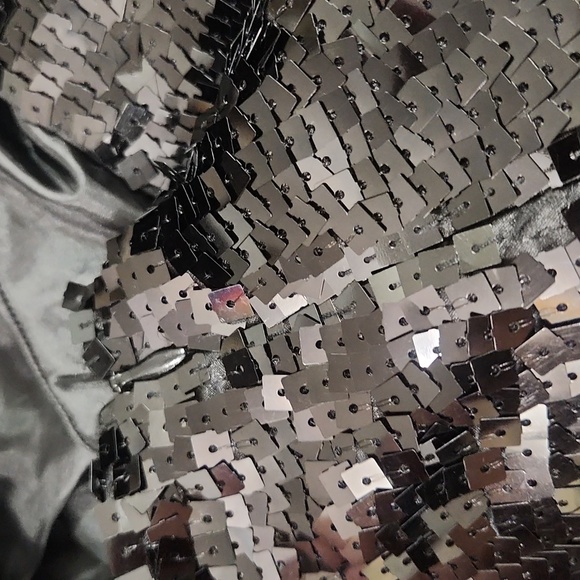 Peppe Peluso Sequin Bling Short Shorts - Picture 4 of 12